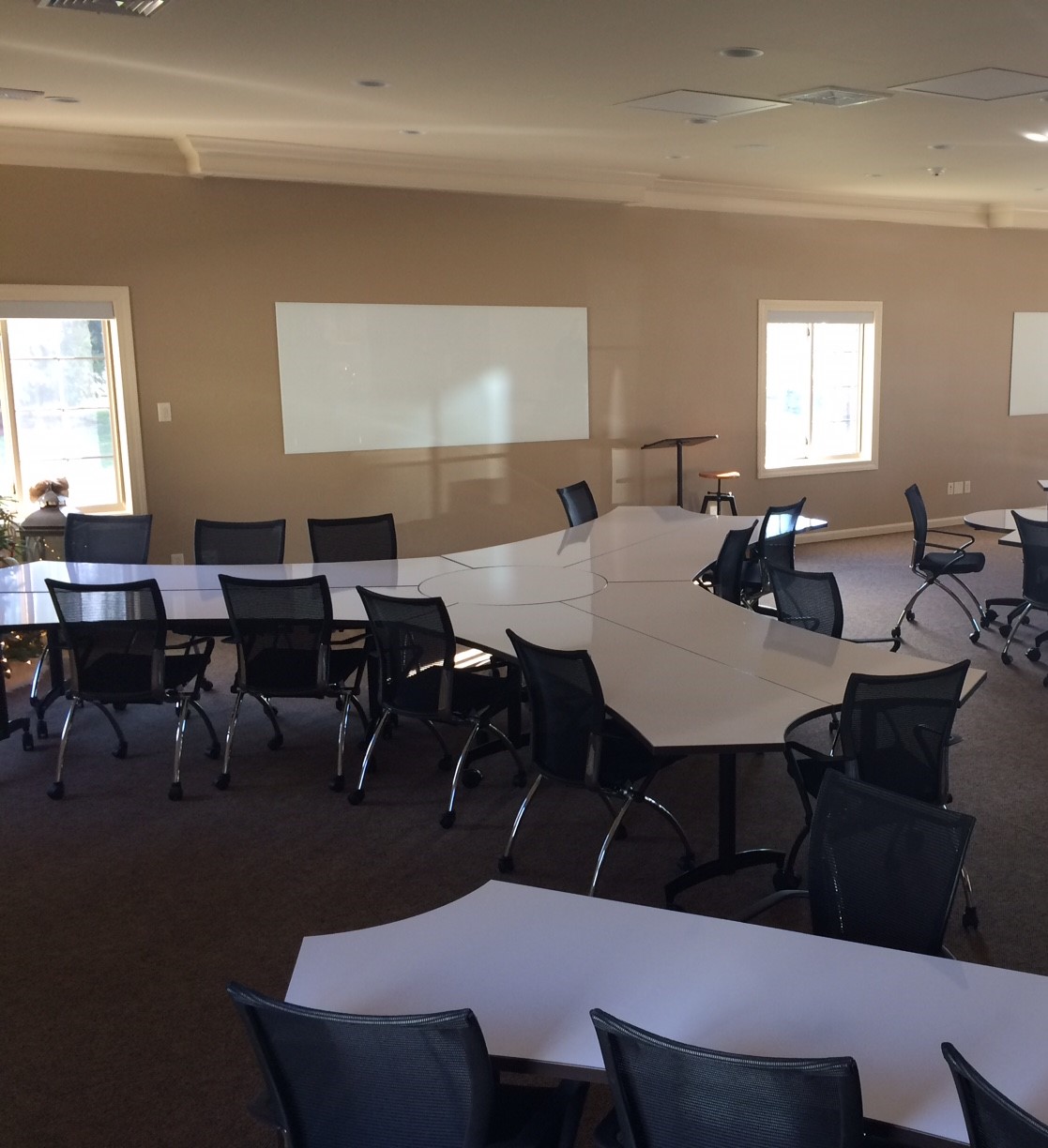 Ambassador Training Tables Collaborative set up 2